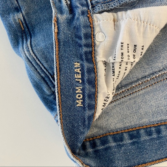 AE Distressed Mom Jeans - Picture 4 of 5